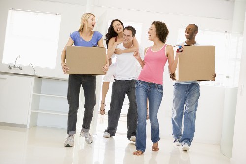 Boxes and essentials organised for a smooth home move in Lambeth