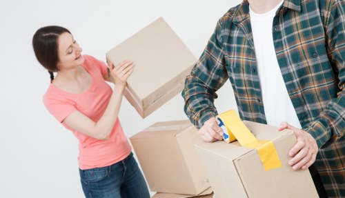 Removal van for bulky furniture transport in Lambeth