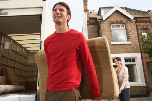 Local house moving service planning access and parking in Lambeth
