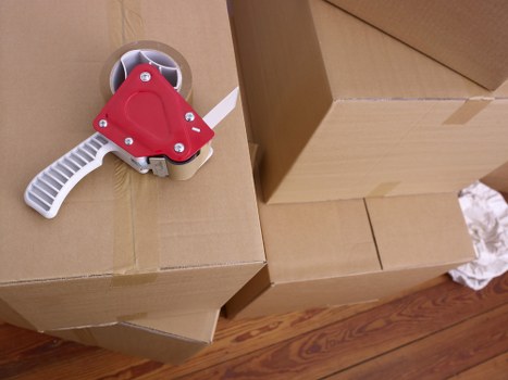 Secure van loading and road safety checks for a moving job