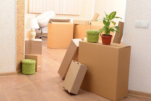 Careful handling of furniture during a flat move in Lambeth