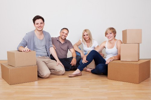Professional removals truck ready for a local Lambeth move