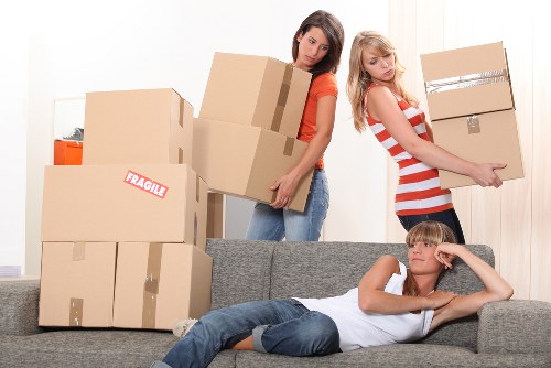 Careful packing and loading for a home relocation in Lambeth