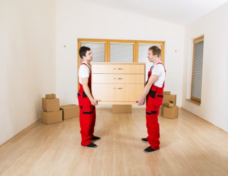 Packing and moving support for a flat in Lambeth